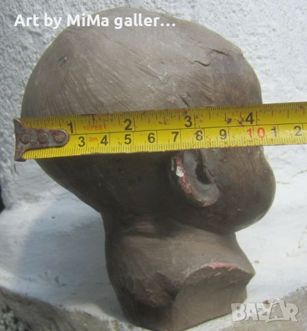 Бебе реалистична глава автор скулптура фигура пластика бюст, снимка 5 - Статуетки - 43448238