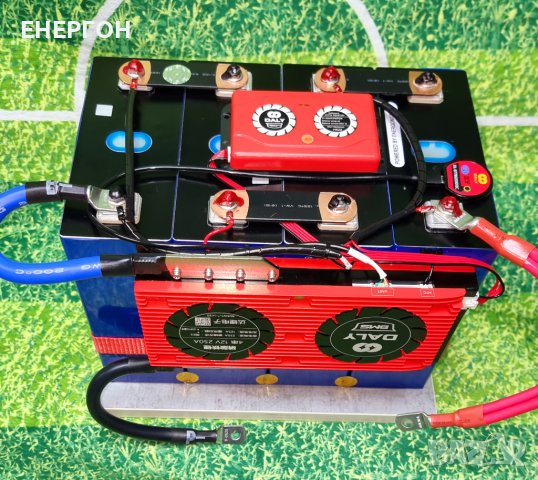 Промо! ГОТОВ 12v 320ач lifepo4 Акумулатор + 250A BMS + Wifi тягов, снимка 7 - Къмпинг осветление - 33811104
