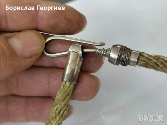 Старо сребърно колие 925, снимка 6 - Колиета, медальони, синджири - 53492182
