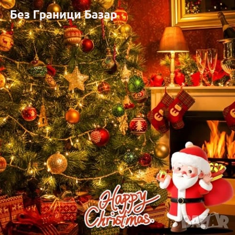 Нов LED светещ гирлянд 10 метра 100 лампички IP44 топло бяло Украса Коледа, снимка 7 - Други - 52307576