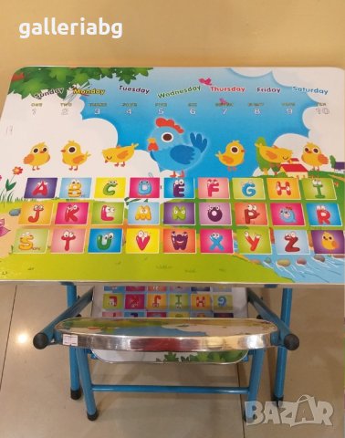 Комплект детска маса и стол, снимка 1 - Играчки за стая - 38887919