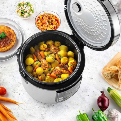 Електрически мултикукър MUHLER MLC-5020, 930W, 20 програми, снимка 2 - Мултикукъри - 49349491