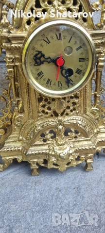 Каминен часовник , снимка 5 - Антикварни и старинни предмети - 51503718