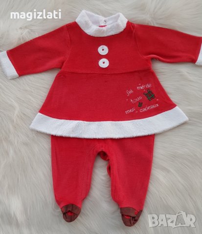 Коледна рокля 3 месеца, снимка 7 - Бебешки рокли - 38618767
