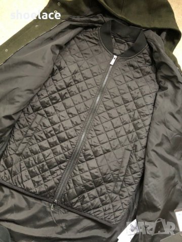 Armani Exchange A|X мъжко палто и рътрешно яке 2 в едно размер s, снимка 4 - Палта - 43441126
