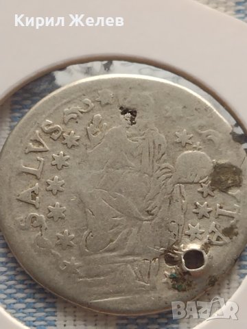 Сребърна монета 1/2 дукат 1709г. Рагуза уникат за КОЛЕКЦИОНЕРИ 26045, снимка 8 - Нумизматика и бонистика - 42999567