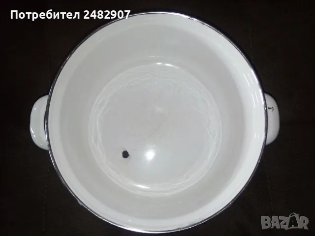 Емайлирана ретро тенджера , снимка 8 - Съдове за готвене - 48763420