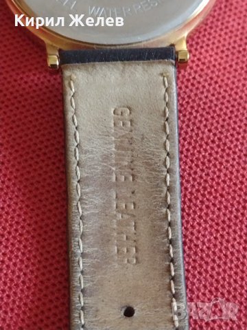 Модерен дамски часовник с кожена каишка GASPARD SARTRE WATER-RESISTANT 5 ATM стилен 42567, снимка 10 - Дамски - 43741224