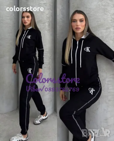 Черен спортен екип  Calvin Klein VL412-27, снимка 1 - Спортни екипи - 37507497