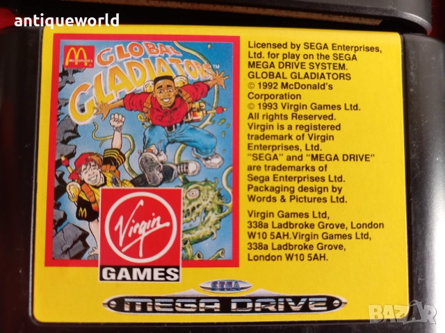 SEGA Оригинални Ретро ИГРИ  за Sega Mega Drive 1990те, снимка 4 - Антикварни и старинни предмети - 51698028