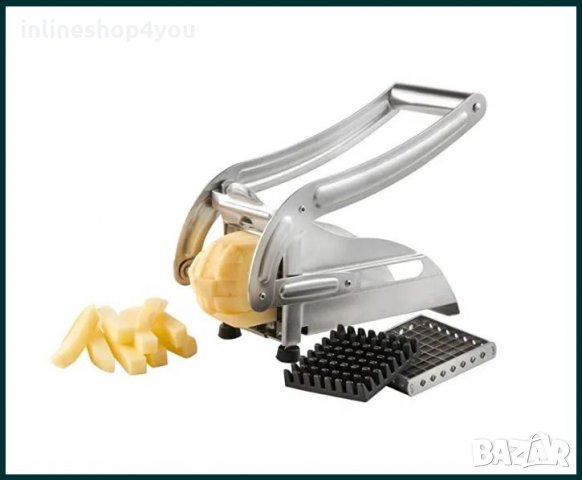 Ръчна преса резачка за картофи Potato Chipper, снимка 3 - Аксесоари за кухня - 33522186