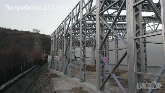 Метални конструкции, сглобяеми складове, цехове, хладилни камери, снимка 10 - Монтажи - 44099897