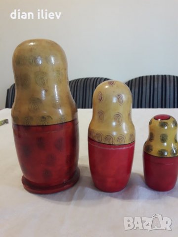 Стари руски матрьошки, снимка 3 - Колекции - 27389566