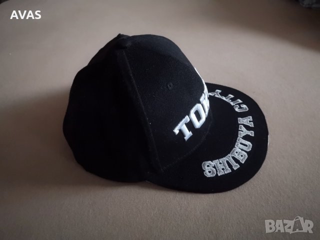Нова черна шапка TOKYO с козирка за момиче/момче, снимка 2 - Шапки - 33300356