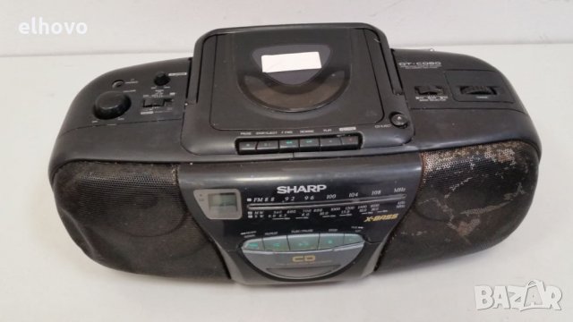 Радиокасетофон Sharp QT-CD50H, снимка 3 - Радиокасетофони, транзистори - 27654366