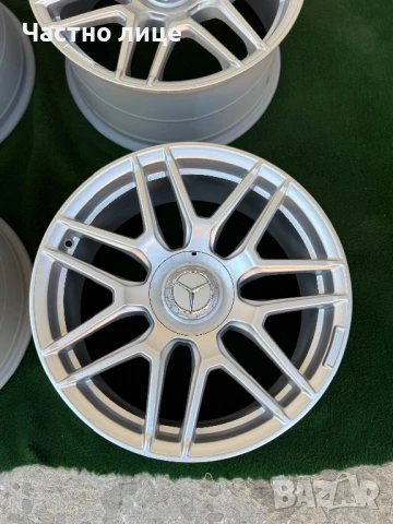 19" AMG джанти за Mercedes 5x112 Спорт пакет, снимка 7 - Гуми и джанти - 51242510
