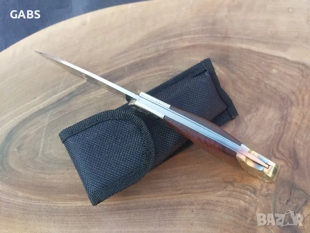 Сгъваем нож BODA Stainless с текстилна кания,131, снимка 6 - Ножове - 49492458