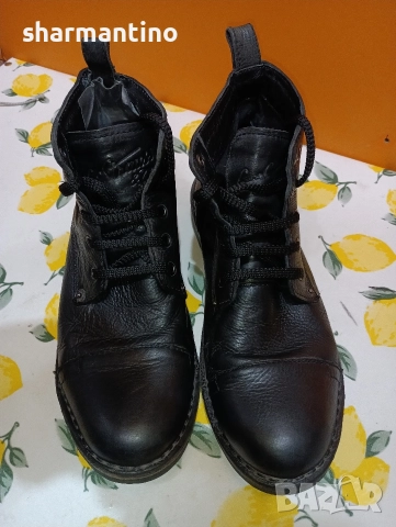 Levi Strauss кожени N 42 - 35 лв, снимка 4 - Ежедневни обувки - 52748877