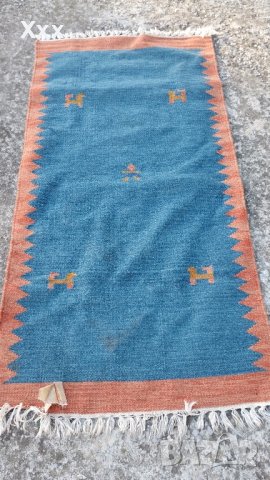 Ръчно тъкана Иранска вълнена пътека., снимка 2 - Пътеки - 44128152