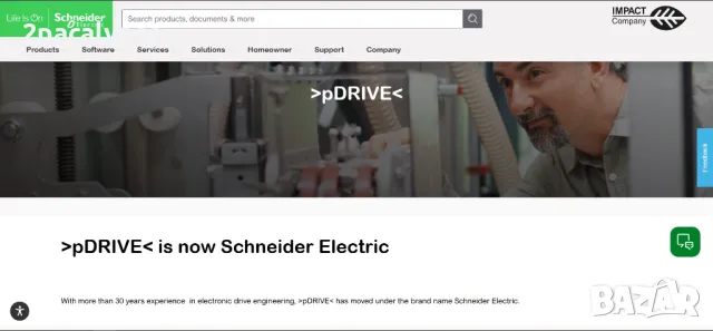 Честотен регулатор/инвертор pDrive 90kW, снимка 6 - Електродвигатели - 50379774