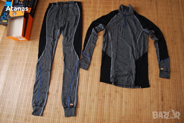 НОВИ Мерино Термо бельо Blakladder 100% merino Мъжки L, снимка 8 - Спортни дрехи, екипи - 43104209