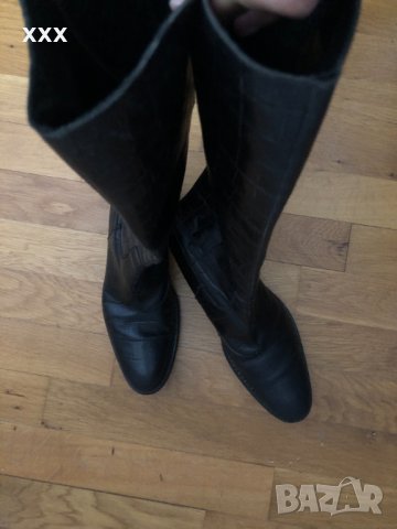 Дамски кожени ботуши, снимка 12 - Дамски ботуши - 39592332