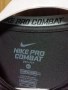 Nike Pro Combat Compression XL оригинална черна мъжка тениска фланелка , снимка 5