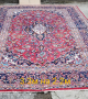 Ръчно тъкан вълнен Персийски килим и две пътеки.Произход Иран., снимка 1 - Килими - 44844961