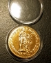 Позлатена монета 1/8 Дукат 1773 г в капсула, снимка 2