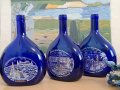Колекционерски шишета кобалтово стъкло, Германия , снимка 2