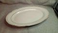 Голяма салатна елипсовидна порцеланова чиния от сервиз, снимка 1 - Чинии - 43764439