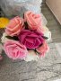 Букет от постоянни рози Свети Валентин за влюбените романтичен подарък, снимка 14