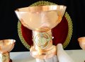Меден бокал,медна чаша за вино,шампанско. , снимка 5