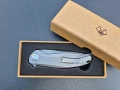 Сгъваем нож SHIROGOROV модел 2025г,стомана М390,титаниева дръжка,SH203, снимка 3