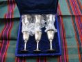 Британски посребрени чаши, снимка 1 - Антикварни и старинни предмети - 28371463