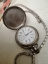 Стар джобен сребърен часовник, снимка 1