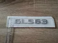 сребрист надпис Mercedes Benz GLS 63, снимка 3