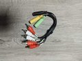 Преходник 6 RCA M- 3 Audio jack 3.5mm F