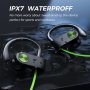 Bluetooth 5.3 слушалки TONEMAC U8, IPX7, 15 часа батерия, зелени, снимка 5