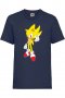 Детска тениска Sonic Super Sonic,Соник,Игра,Изненада,Подарък,Празник,Повод