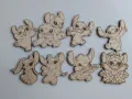 Дървени фигурки за оцветяване Стич, снимка 2