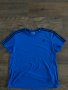  adidas blue Essential 3 Stripe - страхотна мъжка тениска, снимка 6