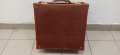 Австрийски кожен куфар Nigst Wien, снимка 3