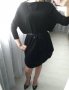 Черна асиметрична рокля марка Akropol, снимка 1 - Рокли - 32477620