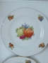 5 бр чинии за десерт Бавария, декорация с плодове , снимка 4