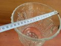 кристална купа ваза фруктиера, снимка 5