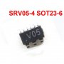 SRV05-4  SMD SOT-23-6  marking - V05  ESD Protection Diode Array -10 БРОЯ