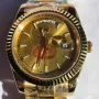 Мъжки луксозен часовник Rolex Day-Date 228238 Yellow Gold Champagne Roman

, снимка 2