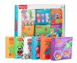 Комплект бебешки книжки от плат Fisher Price / 6 броя, снимка 1 - Образователни игри - 33242566