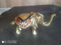 метална кутийка за бижута-слон, снимка 1 - Декорация за дома - 37060590